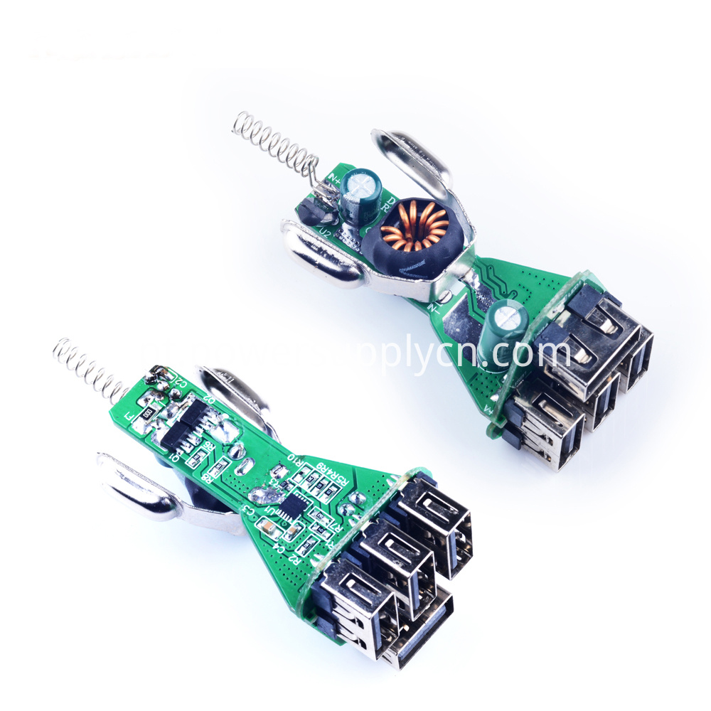 4.8A carregador de carro PCBA 4.8A car charger PCBA
